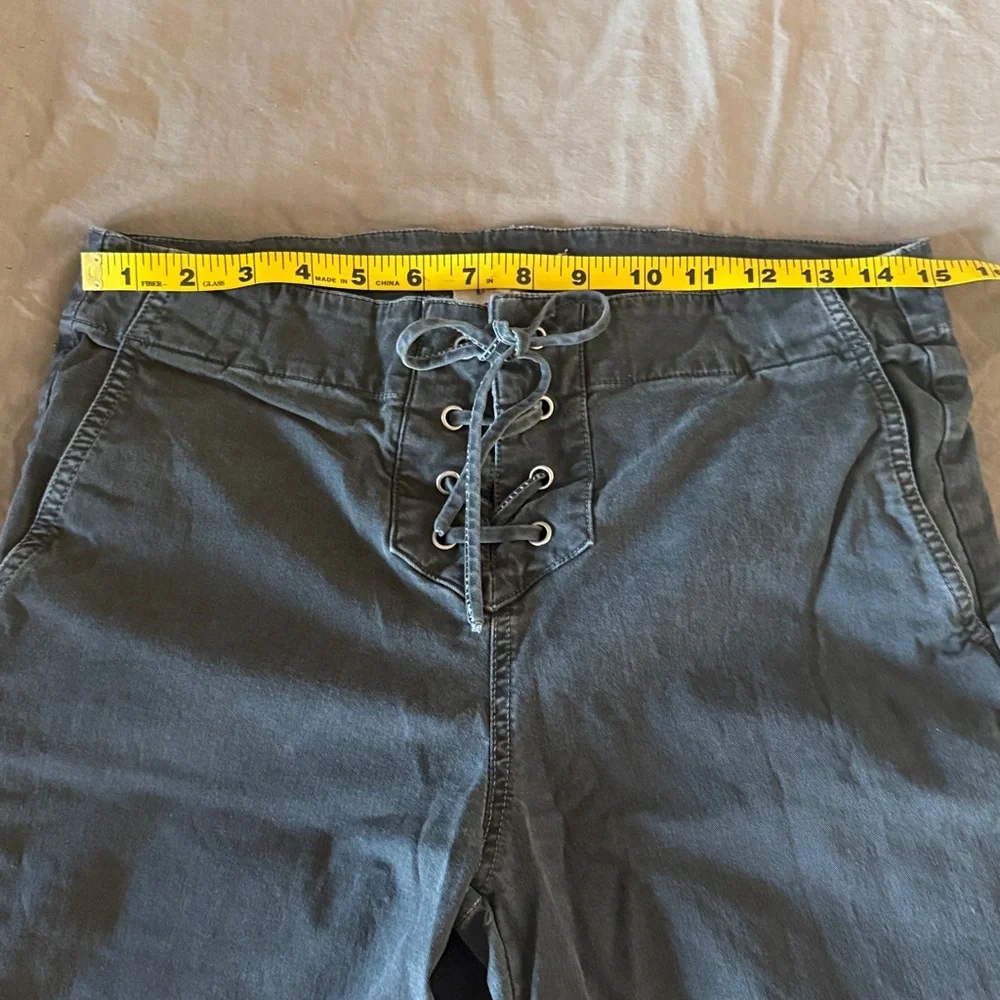 Nili Lotan Charcoal Vianca Flare Jeans - Picture 3 of 8